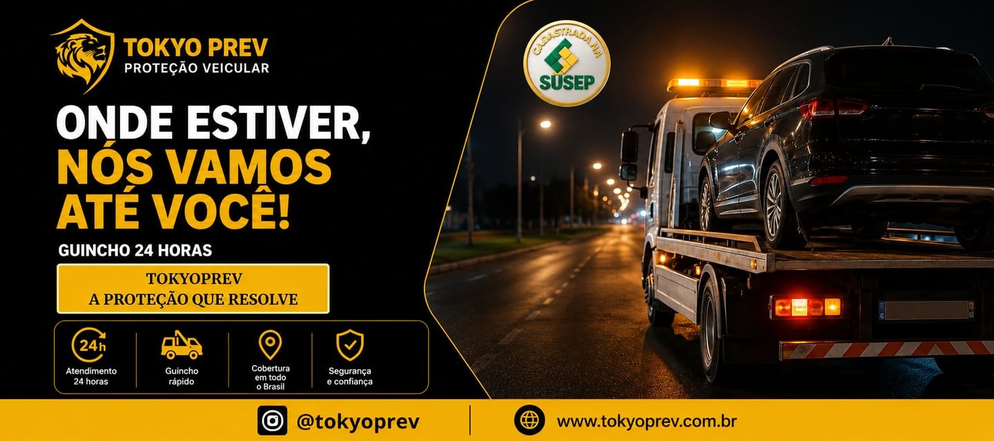Onde estiver, nós vamos até você — Guincho 24 horas